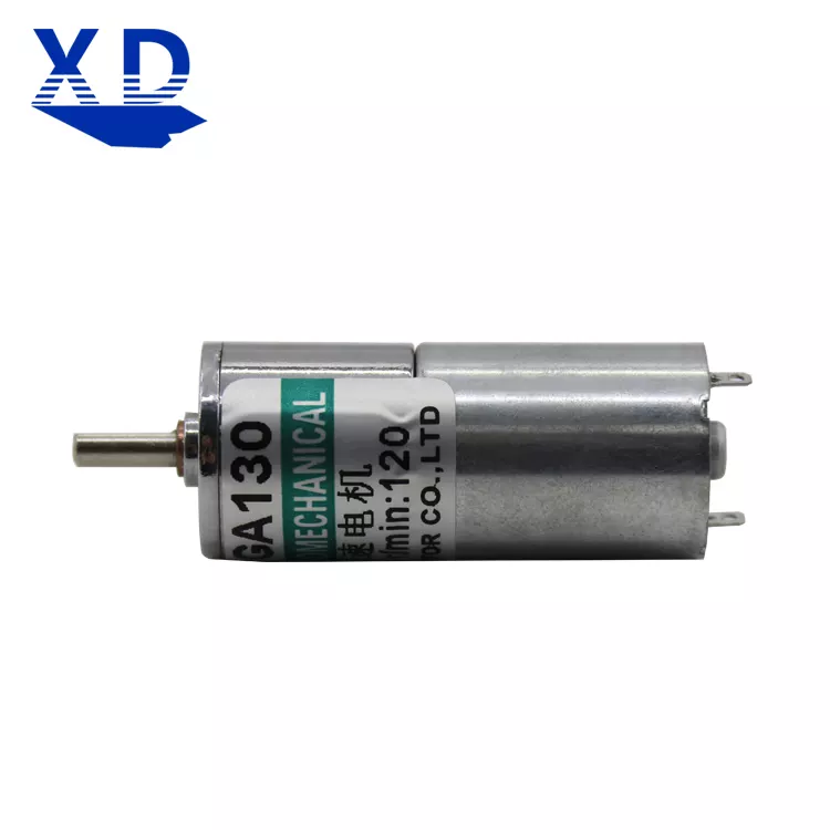 130 Miniature 6V12V DC ມໍເຕີຫຼຸດຜ່ອນ 5W ຊ້າບວກແລະລົບເກຍຄວາມໄວຕ່ໍາຄວາມໄວຊ້າ motor electric motor ພາກສ່ວນລົດໄຟຟ້າ