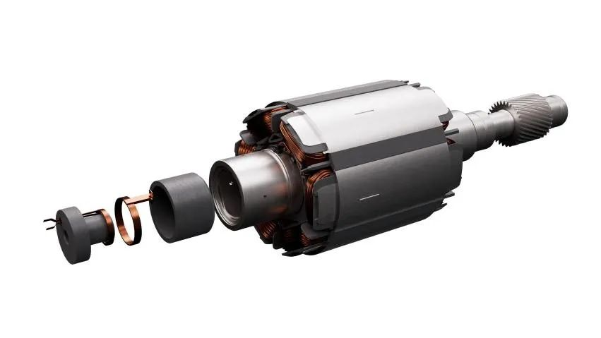 ZF kondigt officieel magneetvrije zeldzame-aardevrije hoogrendementmotor aan!Opnieuw een iteratie met elektrische aandrijving!