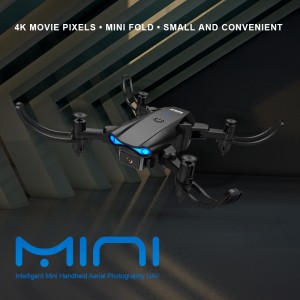 KY906 2.4G sklopivi prijenosni mini dron kvadkopter s daljinskim upravljačem s 4K HD kamerom za dječju igračku