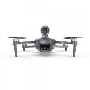 Kwizera 2 Pro Brushless Motor 3 axis gimbal 4K drone hamwe na GPS unkurikire binini binini