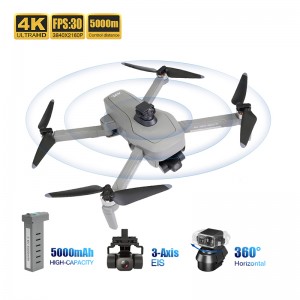 Drone me cilësi të lartë 193Max 2 VS SG906 Max 2 Kamera EIS dhe GPS Professional 5KM me rreze të gjatë 4K