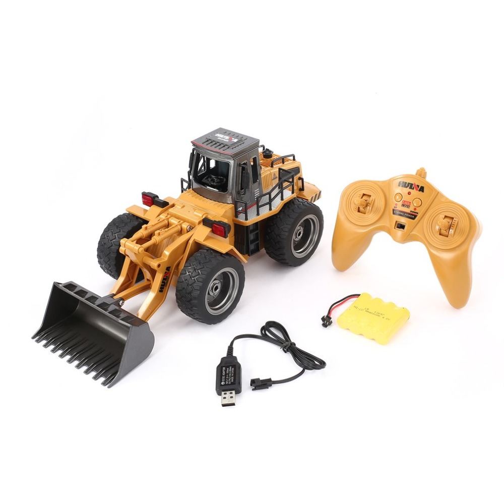 Productes més populars 1520 camió d'enginyeria RC Joguines El millor regal Camió bulldozer amb control remot per a nens