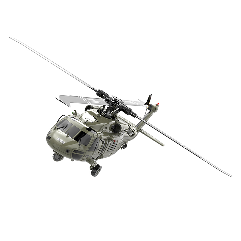 Helicoptero de controle remoto Flywing com escala sem escova, 6 canais,  gps, duas lâminas de rotor