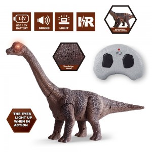 Fàbrica de joguines dino braquiosaure de control remot d'infrarojos d'alta qualitat