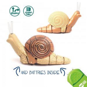 yevana 6+ makore mini pet infrared control 3 chiteshi chinofambisa rc snail toy mugadziri