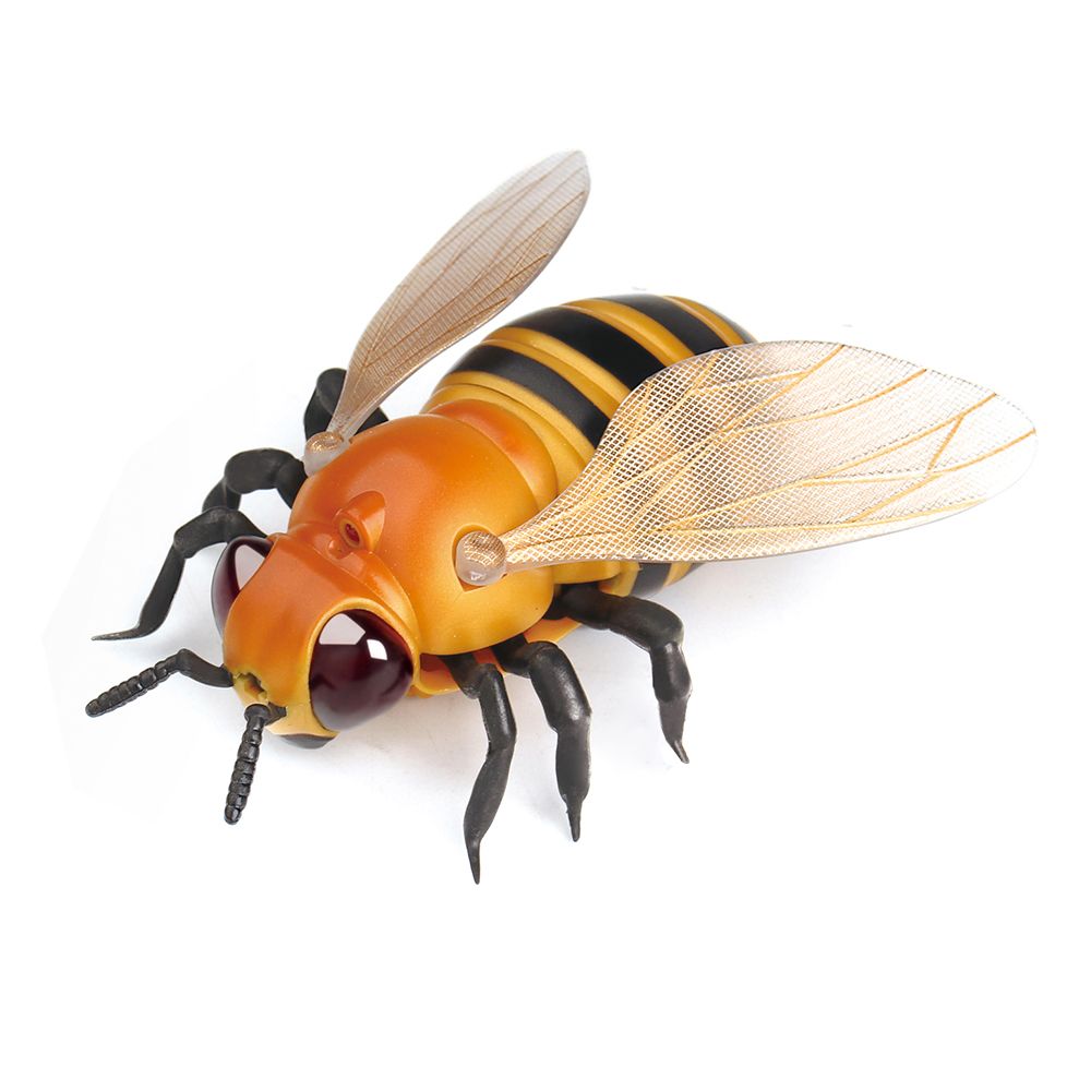 simulasi tinggi menerangi mata lebah madu remote control pemasok lebah mainan terbang