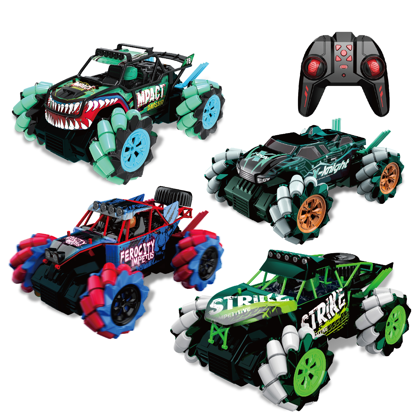 2.4G Four Wheel Drive Electric Side Drifting High Speed ​​Remote Control Drift RC Stunt Car For Sale