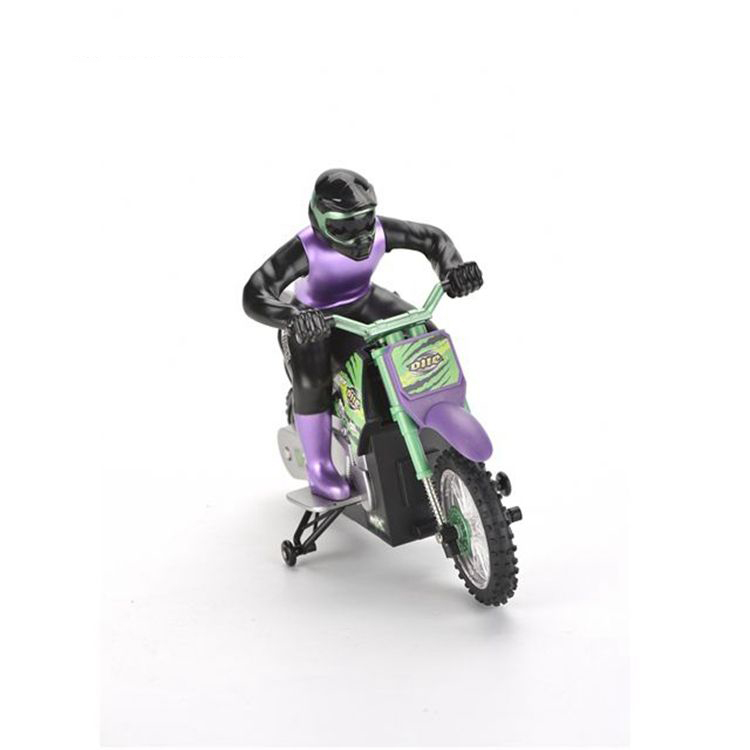2.4G 1/18 Diaľkové 4-kanálové simulačné hračky Drifting Stunt Brake Motocykel pre deti