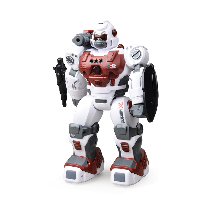 Venda por xunto BG1531 Control de xestos programable RC Robot intelixente que camiña e fala con spray para xoguetes para nenos
