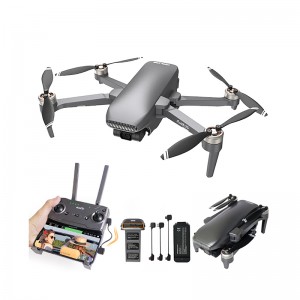 Kwizera 2S Umwuga GPS 4K HD Kamera 5G WiFi 5KM FPV Brushless Foldable RC Quadcopter Drone hamwe na 3-Axis Gimbal