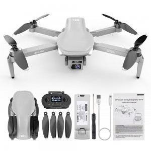 L500 Pro Professionnel Drone Kamara 4K HD 1000 M Tsawon Nisa Tare da GPS