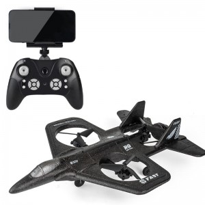 LH-X66WF Four-Axis Fighter Photography Remote Aircraft FPV RC Planes Drift With 480P Camera