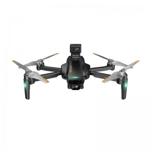 M10 Ultra Drone 4K meddygon teulu proffesiynol 3-Echel EIS Quadcopter Wifi 5KM Pellter 800M Brushless