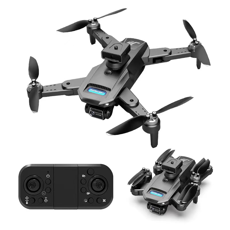 S22 camera deuol electronig pris rhad 4k drone moter tegan quadcopter brushless ar gyfer oedolion