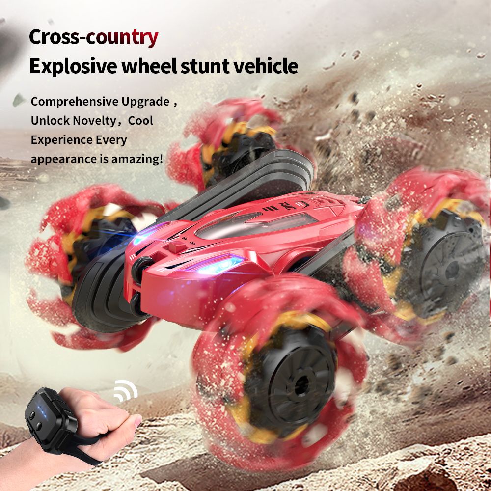 juguetes 2023 coches rc coche de acrobacias de derrape de roda explosiva de control dual Imaxe destacada