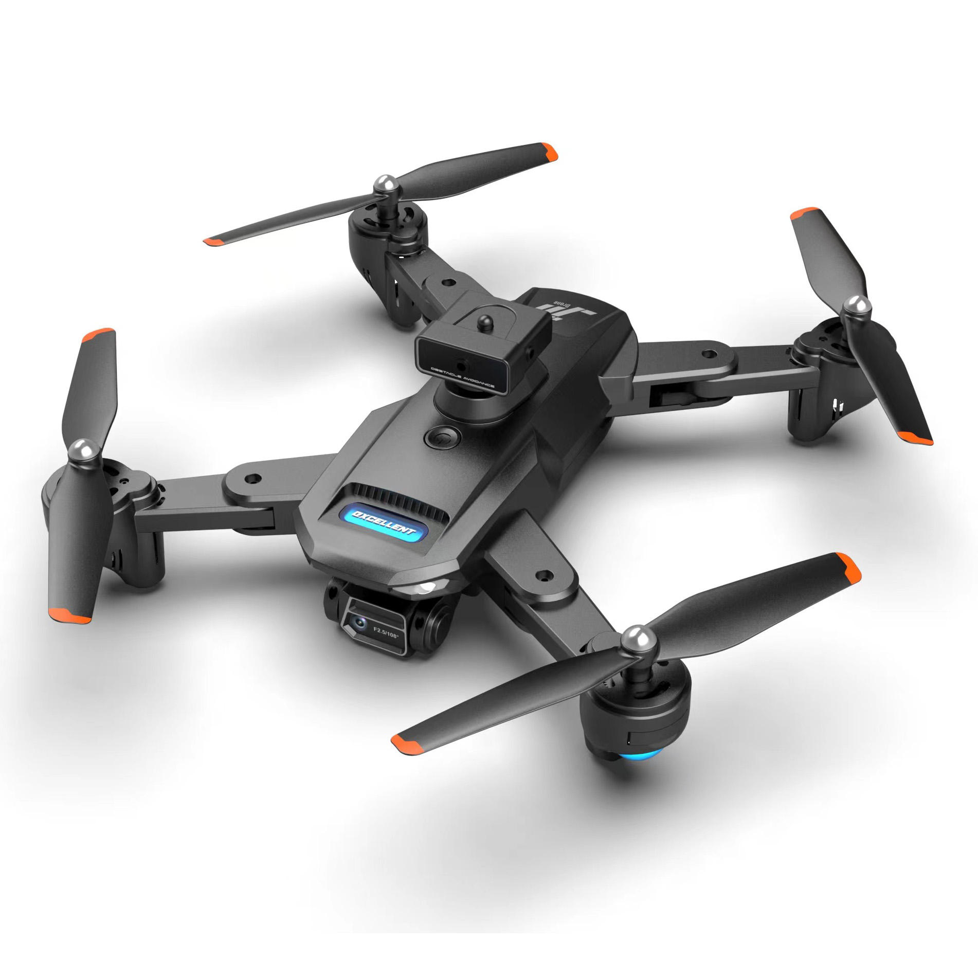 Super Ausdauer, 12 Minuten Flugzeit, 720P HD, Dual-Kamera-Schalter, faltbare Quadrocopter-Drohne für Anfänger