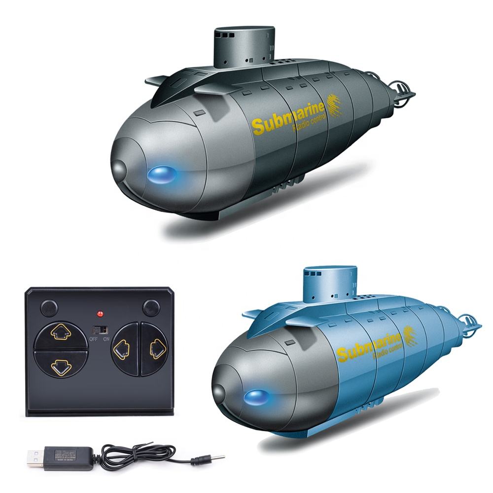 Мини брзина под вода Далечински управувач Играчка 6-канална Водна играчка RC Подморница