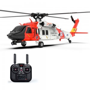 ໃໝ່ລ່າສຸດ F09S 2.4Ghz 1/47 Scale 8CH 6 Axis Brushless Powerful GPS RC Helicopter with Camera and ARF Version