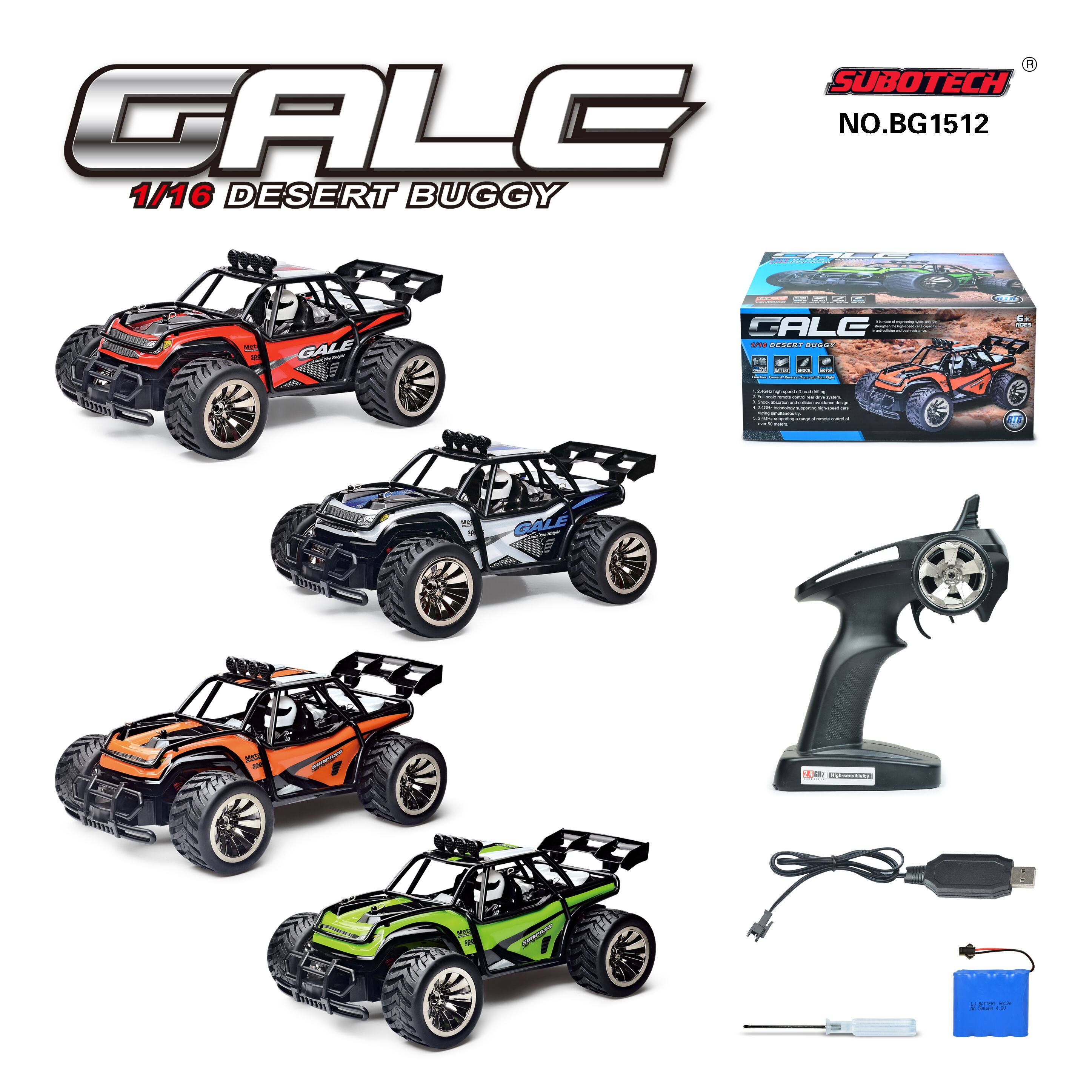 1/10,1/12,1/14,1/16 RTR IPX4 Off-Road Control Remote Control Factory