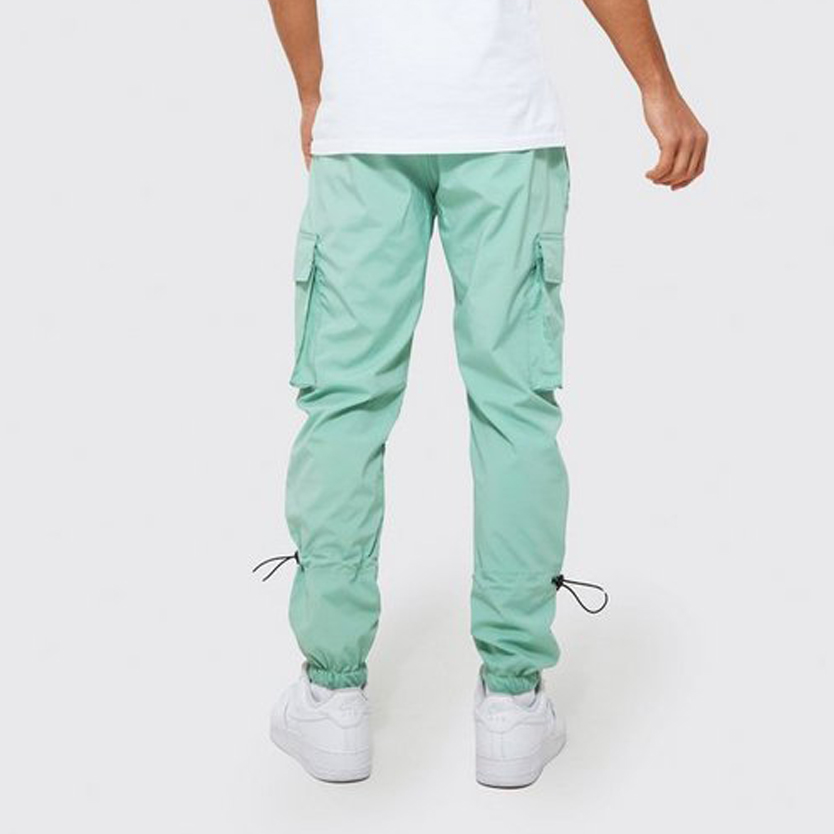 I-Wholesale Custom Streetwear Man Inayiloni Windbreaker Cargo Pants