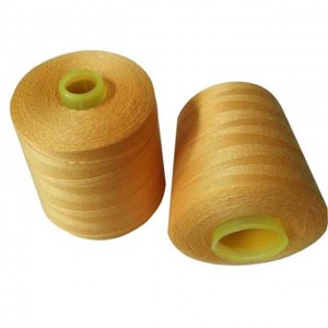 Wholesale Weaving Thread 40/2 5000yds 100% Polyester Sewing Thread para sa Sewing Machines