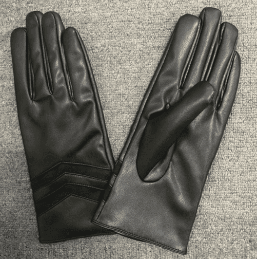 модные перчатки из искусственной кожи