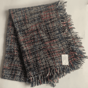 Chinese wholesale Fake Fur Cap - multicolor iceland wool and boucle scarf with lurex – Xingliao
