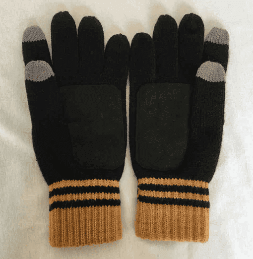 men’s knitted gloves with touch screen