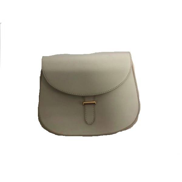 classical snow-white simple designing PU handbag