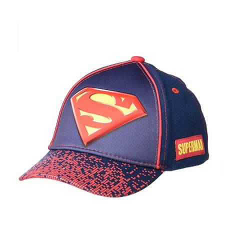 Представено изображение на бейзболна шапка за момче на DC Comics