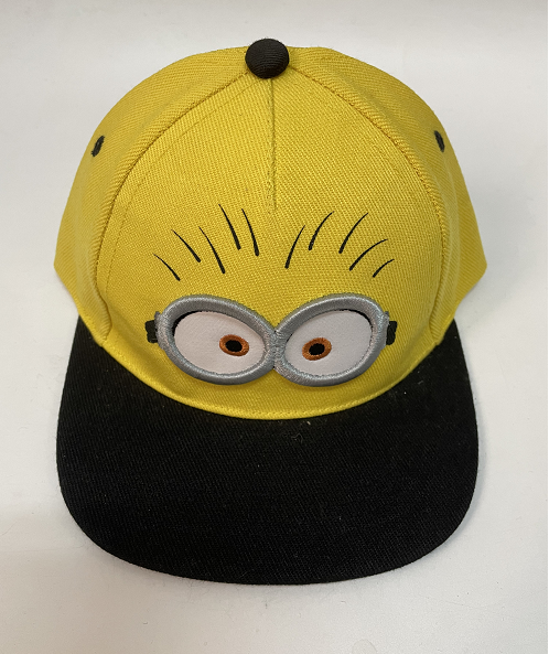 Gorra de deseño para nenos e nenas 6 paneis infantil Sombreiros Minions Gorra de béisbol infantil personalizada