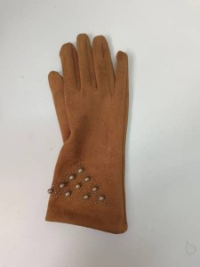 2022 žućkastosmeđe ženske rukavice