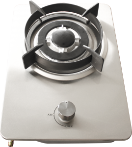 Jednostruka ugradbena plinska ploča za kuhanje modernog dizajna