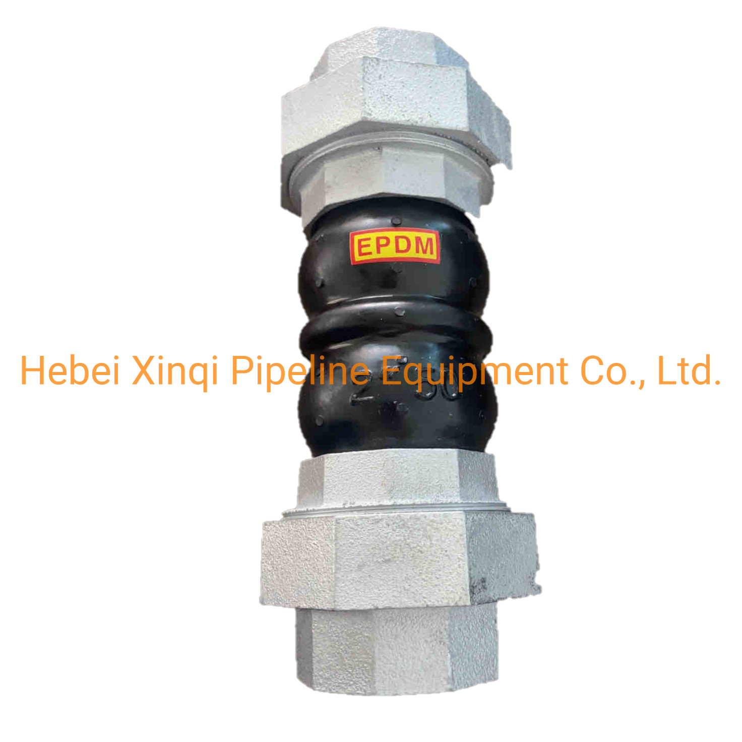 EPDM Rubber Flexible Joint Union Threaded Connection