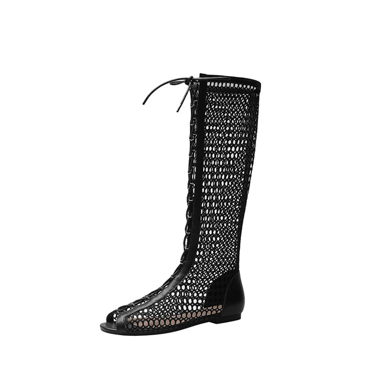 New cool mesh net style design 2022 new personalized net boots