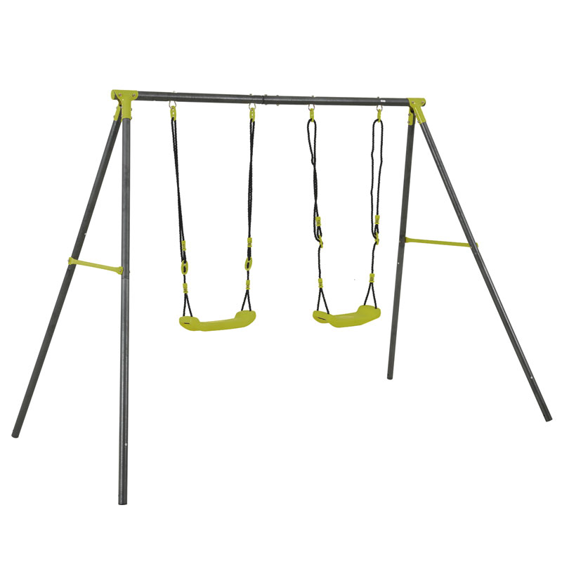 XNS003 Set cu două leagăne pentru locul de joacă în aer liber pentru copii mari