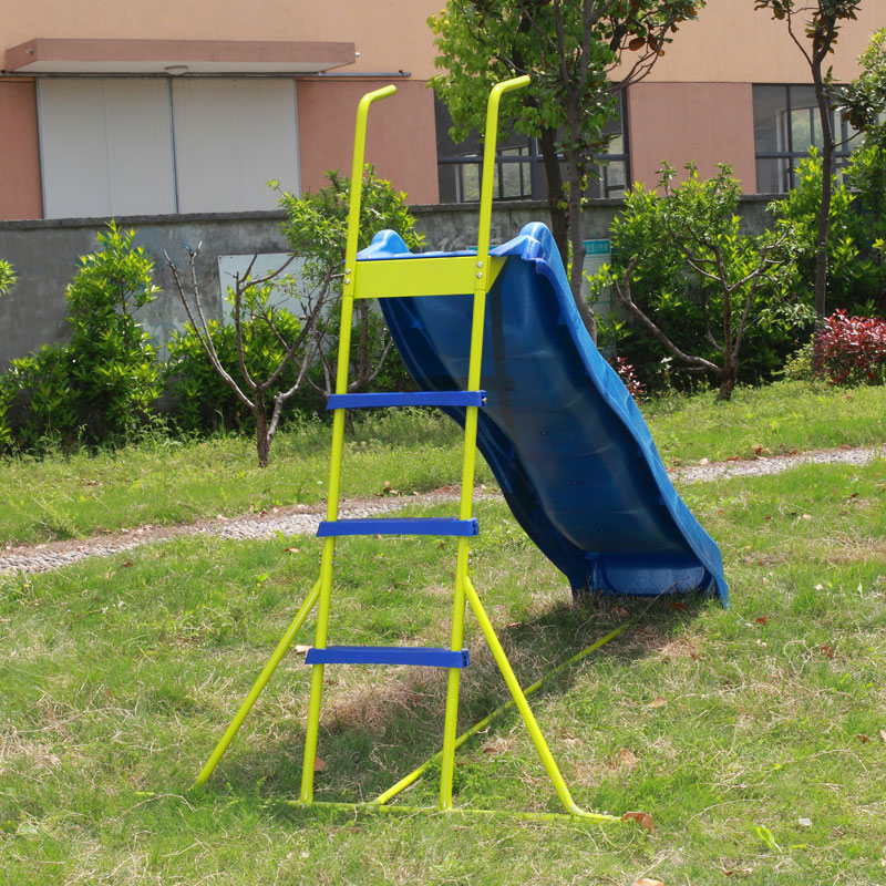 XSL003 Loc de joacă pentru copii în aer liber Grădină 2,2 m Tobogane pentru copii de sine stătătoare