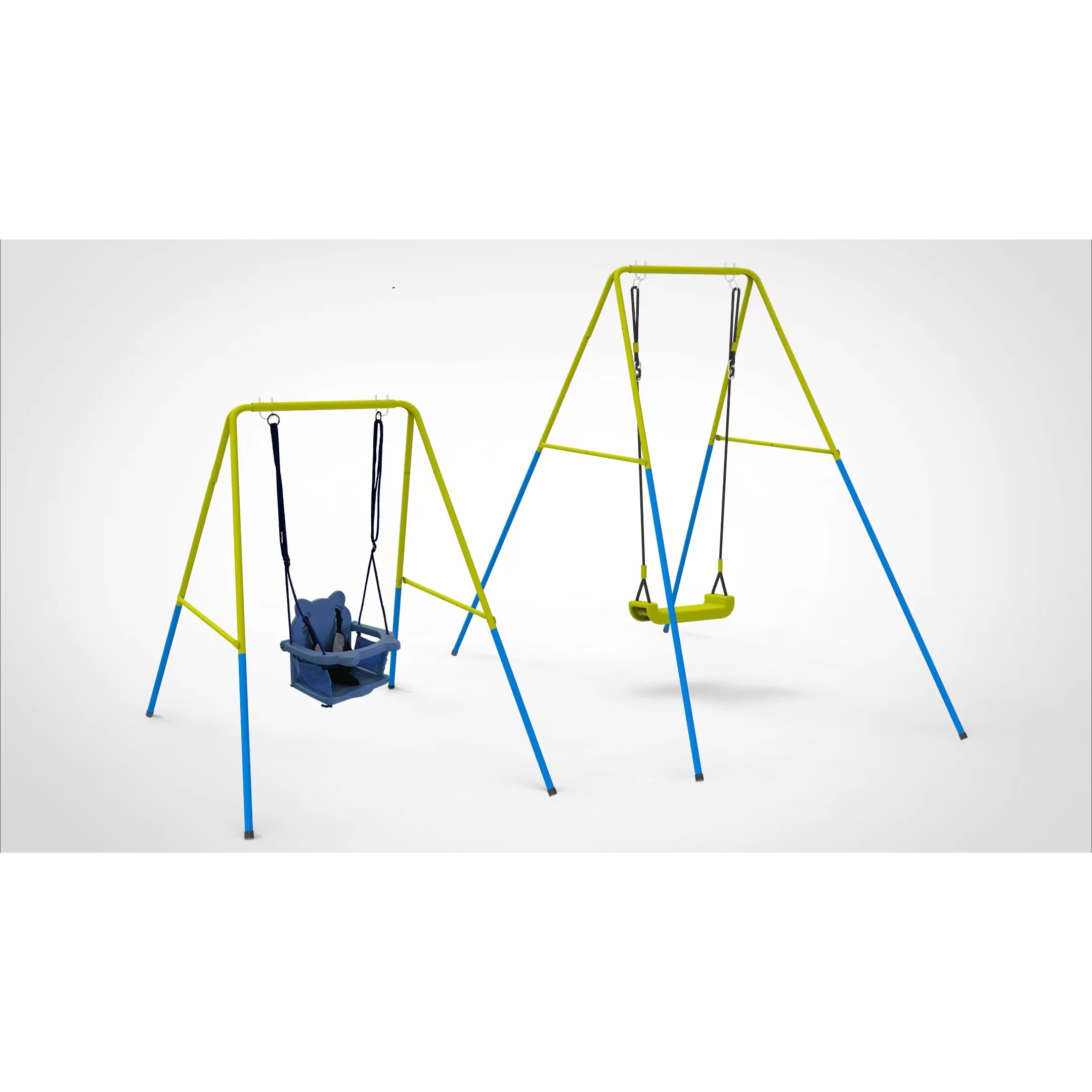 XNS067 2-in-1 Swing For Children Outside