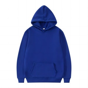 Basic hoodie van hoge kwaliteit voor heren Sportkleding met aangepast logo Grote maten blanco katoenen hoodie