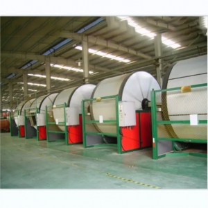 hege kwaliteit fabryk priis 3500x3000mm rûne roestfrij stiel milling trommel foar tannery leather produksje