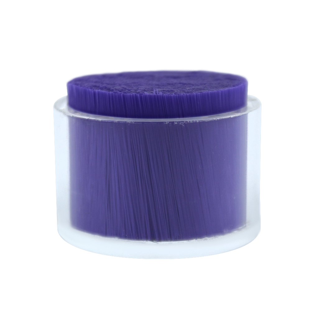 0.5mm transparent PA6 crimpled synthetic brush filament
