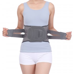Lumbar Back Brace Support ແອວ Orthosis ປັບໄດ້ ສະຫນັບສະຫນູນກັບຄືນໄປບ່ອນ