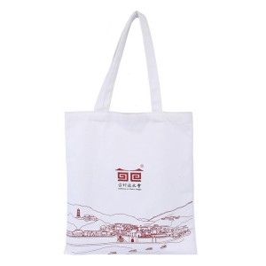 Wholesale promotional eco school weekend blank canvas tote bag