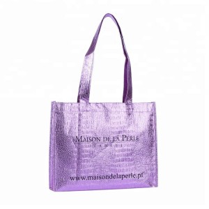 Custom printing cheap promotional pp non woven shopping bag