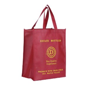 Eco-friendly sublimation printing non-woven cloth tote shopping bag in thailand