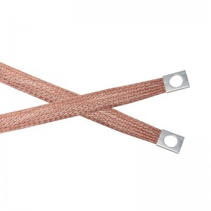 Copper Braided Tape Electrical Soft Connection