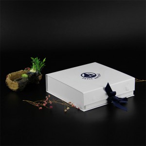 Flip-top Cardboard Magnetic Gift Box Cum Magnetica conclusione (V)