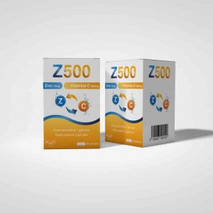 Individualizuotos medicinos pakavimo dėžutė Popierinė pakuotė vitaminų papildams