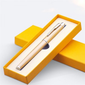 Prilagođeni logotip Premium poklon kutija za pakiranje olovke, Luksuzna kartonska papirna kutija za nalivpero