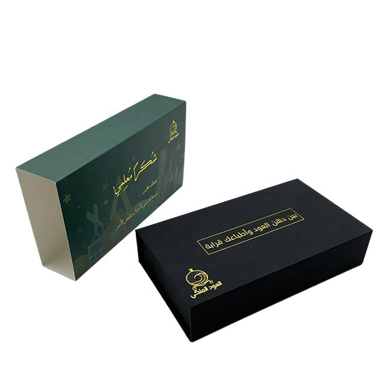 Cardboard Paper Cosmetic Cinged Magnetic Gift Boxes pro rutrum Skincare